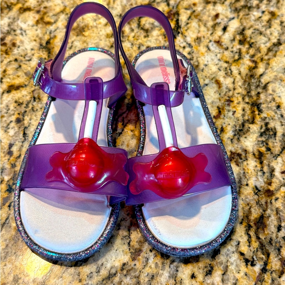 Mini Melissa lollipop sandals